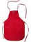 Child's Youth RED Chef Food Crafting Activity Apron Party Costume Accessory